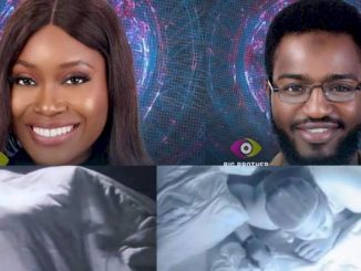 Netizens Concerned As Khalid, Daniella Are Caught Again Having Intense Bedroom Session; Amaka Watches (Videos)