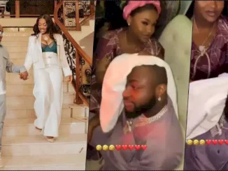 "Chioma Dey Treat Him Like Baby" - Reactions As Davido Gets Pampered By Fiancee (Video)