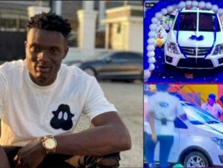 Chizzy Jumps For Joy As He Wins Brand New Car (Video)