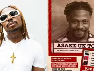 Asake Sells Out O2 Academy Tickets In 5 minutes; Crashes Site