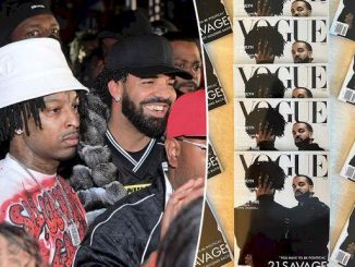 Rappers Drake And 21 Savage Ordered By Court To Stop Use Of Fake Vogue Cover To Promote Their Album In Latest In $4M Suit