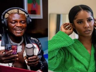 "I don blow" - Portable Excited as Tiwa Savage Replies His DM