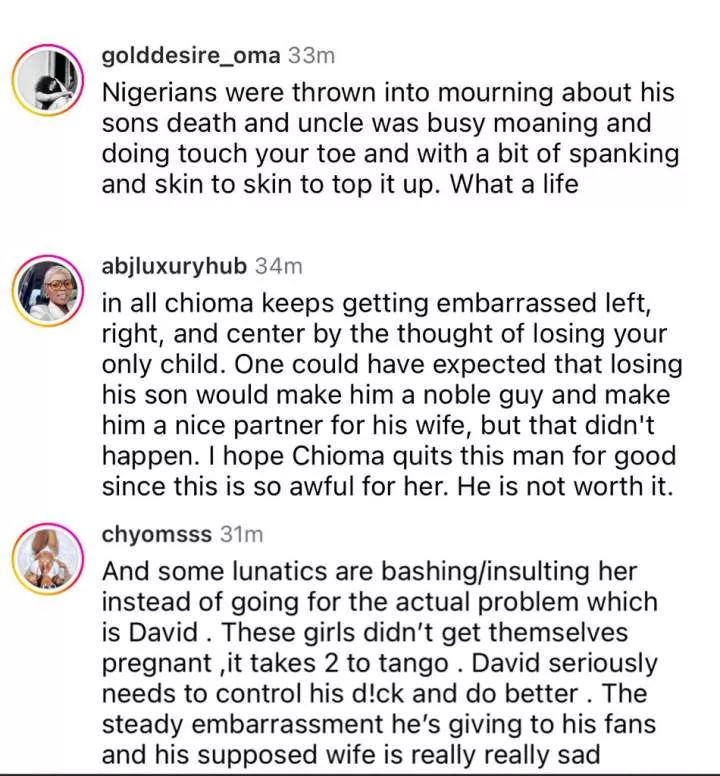 Anita claims she met Davido in December 2017 and they have been an item.