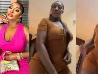Mixed reactions as actress Ini Edo shares sultry dance video on TikTok (watch)