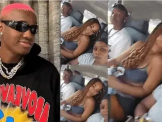 "So na wetin you dey hide since" - Reactions as Ruger mistakenly exposes face without eyepatch (Video)